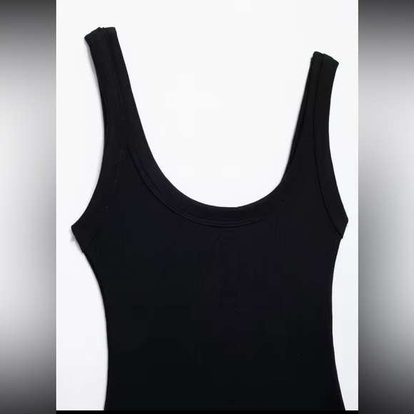 NWT - Bodysuit Tank Top Black - Picture 4 of 5